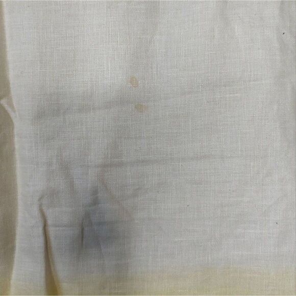 J. Crew women's ombre Yellow Beige linen colorful office pencil skirt Size 2 - Picture 5 of 7